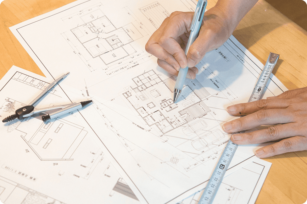 設計士が暮らしを見つめてつくり上げた、家事動線や快適性にこだわった厳選プラン。